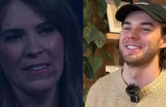 Le fils de Julie Perreault surprend sa mère sur le plateau de EDDL