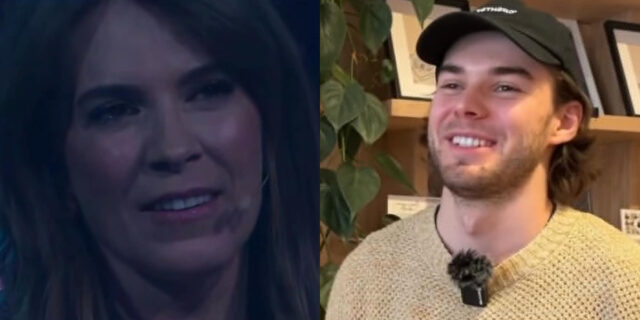 Le fils de Julie Perreault surprend sa mère sur le plateau de EDDL