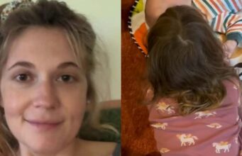 Rosalie Vaillancourt partage plusieurs images avec ses deux enfants