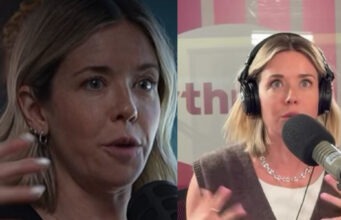 Sabrina Cournoyer craque pendant une entrevue en ondes