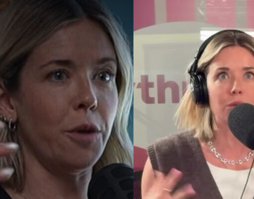 Sabrina Cournoyer craque pendant une entrevue en ondes