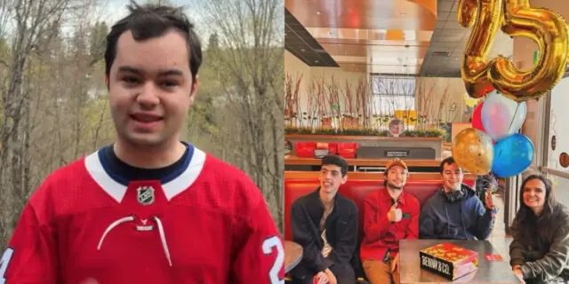 Benjamin Gratton partage toutes les images de son anniversaire fête 25 ans